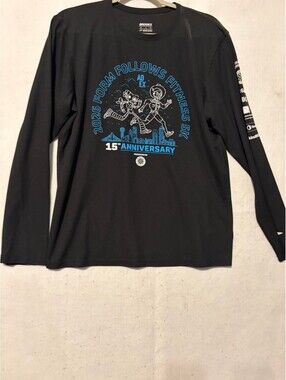 902 Brooks 15th Anniversary Fitness 5K Long Sleeve Shirt Large